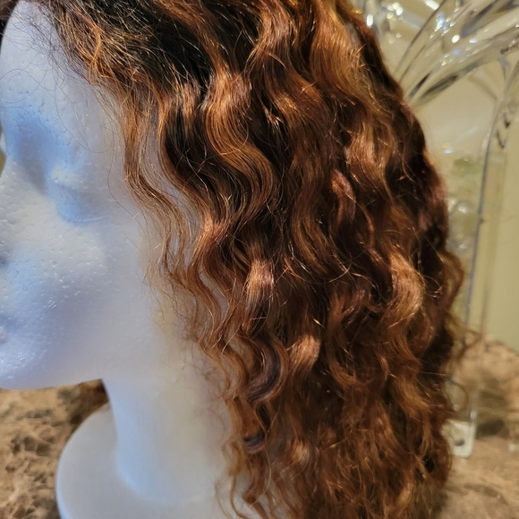 Human Hair 4C Kinky Edge Deep Wave Lace Front Wig - Picture 5 of 13